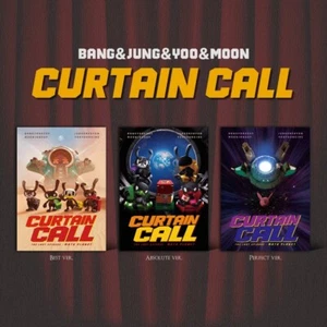 BANG&JUNG&YOO&MOON 1st Album [CURTAIN CALL] 3Ver SET CD+80p Book+P.Card+F.Poster - Foto 1 di 8