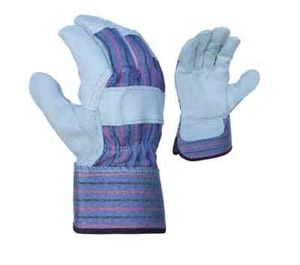 12-Pack XL Split Cowhide Leather Welding Gloves, Size 10.5 - Picture 1 of 8