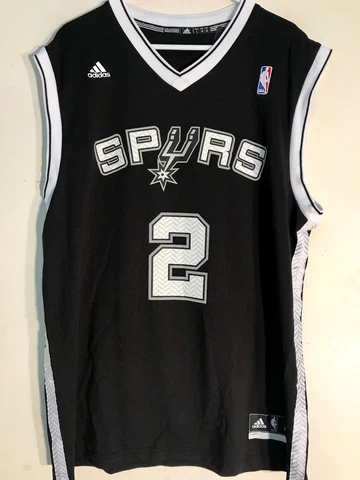 Adidas NBA Jersey San Antonio Spurs Kawhi Leonard Black Alt sz 2X Cover