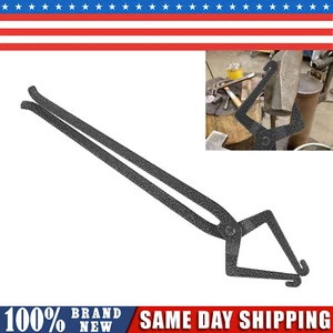 Blacksmith Tongs Blacksmith Hammer Eye Pick Up Tong Fit for Beginner & Craftsmen - Picture 1 of 8
