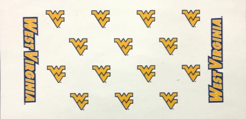 NWT NCAA West Virginia Mountaineers Wincraft 24" X 42" Cotton Beach Towel NEW! Cover