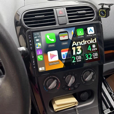 Für Opel Agila B 04-14 Suzuki Splash Android 13 Autoradio CarPlay GPS 2+32GB KAM - Bild 1 von 4