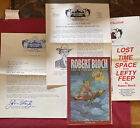 Robert Bloch LOST IN TIME AND SPACE WITH LEFTY FEEP Vol One W/Promo Inserts New