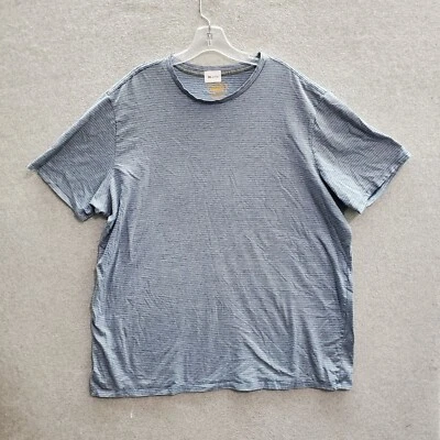 Camiseta Foundry Hombre 2XL Azul Rayas Manga Corta Cuello Redondo Camiseta Foto 1 de 4