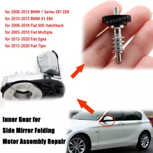 Wing Side Mirror Folding Motor Gear Repair for 2008-2012 BMW 1 Series E87 E88 - Foto 1 di 21