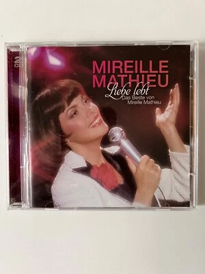Mireille Mathieu Liebe Lebt Das Beste Von Mireille Mathieu 2 CD 2014 Import - Image 1 of 4