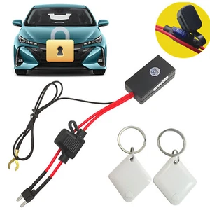Immobilizzatore wireless auto blocco motore anti dirottamento allarme intelligente auto E4N0 - Foto 1 di 12