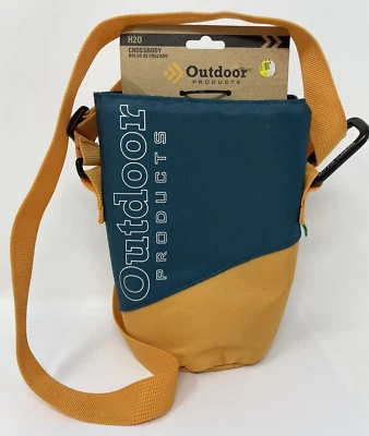 Outdoor Products Crossbody 32 Oz Water Bottle Insulated Pack 8.1" x 3.8" dia. - Image 1 of 4