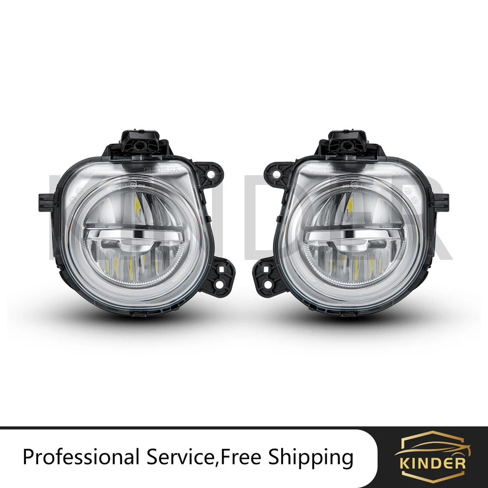 Par de luces antiniebla LED montadas en parachoques delantero para BMW X3 X4 X5 X6 Foto 1 de 4