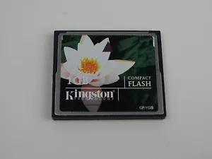 Carte mémoire appareil photo compact flash CF 1 Go Kingston pour appareils photo numériques - Photo 1 sur 6