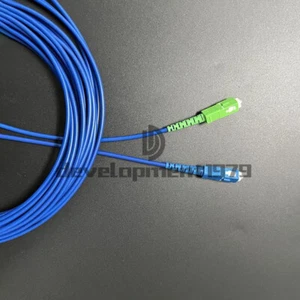 ONE 3M Câble Blindé SC/UPC-SC/APC Monomode Simplex Fibre Optique Patch Cord - Photo 1/5