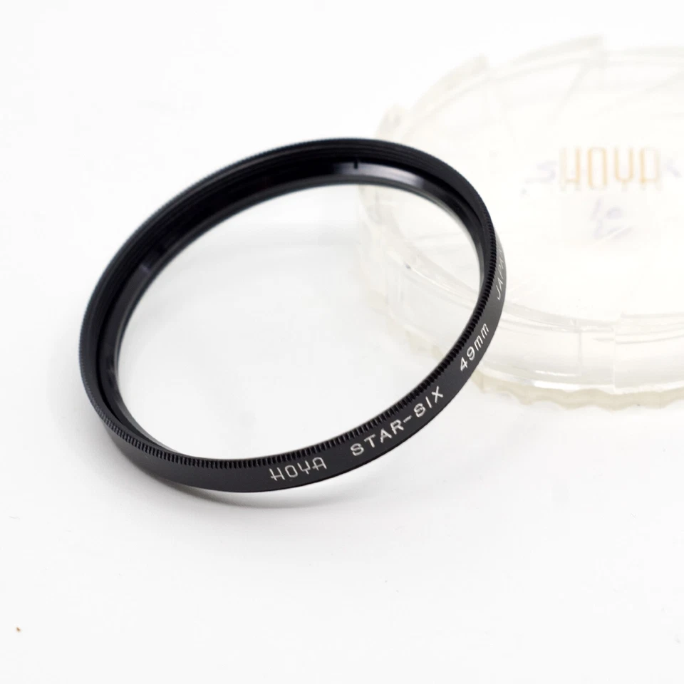 *OPT. MINT* 49mm HOYA STAR-SIX FILTER + KEEPER… Canon, Nikon, Pentax, Fuji etc. - Image 1 of 1