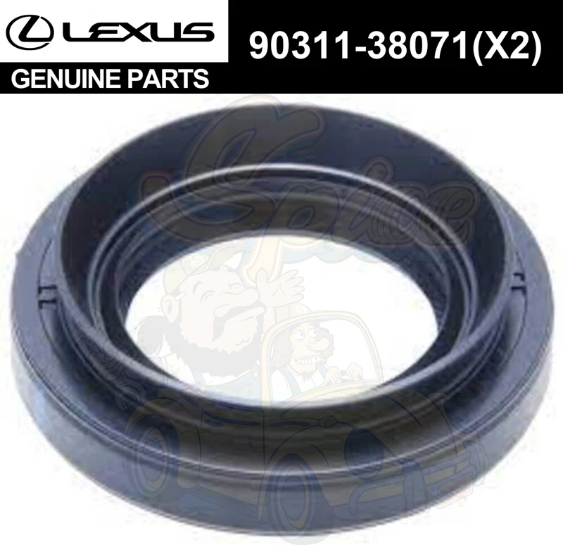 SELLO DE ACEITE EJE DE TRANSMISIÓN TRASERO 2 PIEZAS genuino nuevo Toyota LEXUS GS300/IS250/IS350 Foto 1 de 4