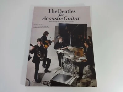 The Beatles For Acoustic Guitar Songbook Transcriptions 25 Classic Songs Music - Image 1 of 4