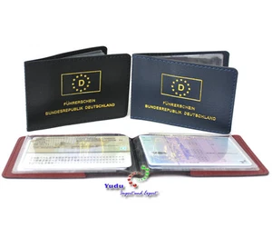 Funda de identificación funda para licencia de conducir estuche para tarjetas de crédito funda protectora para tarjetas de visita  - Imagen 1 de 6