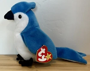 Neuwertige nicht mehr erhältliche Ty Original Beanie Baby ROCKET mit Fehlern! - Bild 1 von 5