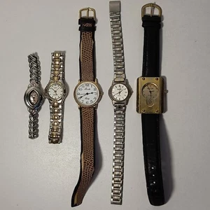 Women's VTG Watch Bundle x5 - Lorus Pierless Paul Jardin Gian Pini Constanz - Picture 1 of 5