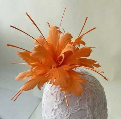 80 Colours Fluffy Goose Feather Flower Millinery Hat Fascinator Headwear Decor - Image 1 of 4
