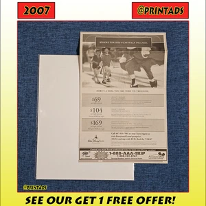 2007 Walt Disney World Resorts Newspaper Print Ad - Vacations - Picture 1 of 6