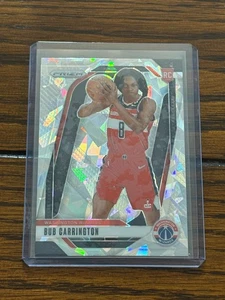 Bub Carrington 2024-25 Prizm Silver Ice Rookie RC #244 Wizards - Imagen 1 de 2