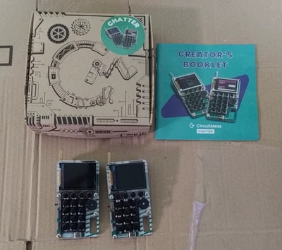 Circuitmess Chatter Wireless Encrypted Communicators Lora - Image 1 of 4