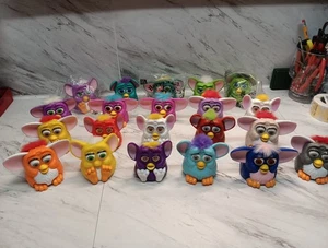 Vintage 1998 McDonalds Furby Happy Meal Toys Lot Of 21 Tiger Electronics - Picture 1 of 8