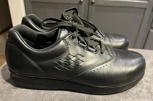 Zapatilla deportiva Oxford SAS Free Time de cuero negra con cordones de caña baja EE. UU. para mujer talla 7,5 M - Imagen 1 de 11