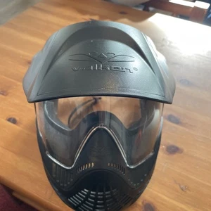 Valken Black Tactical Paintball Thermal Anti-Fog Clear Lens Goggle Mask/helmet - Picture 1 of 7