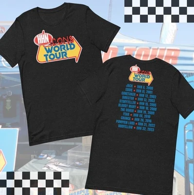 HHN "Warped Icons Tour" - Unisex Short Sleeve Tee - Image 1 of 4