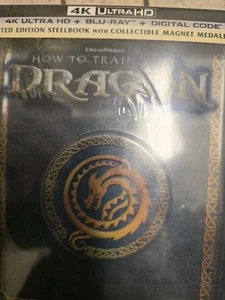 3-DVDS-How To Train Your Dragon (2025) Steelbook+HOW TO TRAIN YOUR DRAGON+ LILO - Picture 1 of 3