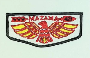 Mow-A-Toc Lodge 262 Redwood Area Council CA Twill F1b Flap BLK Bdr (PK1155) - Picture 1 of 2