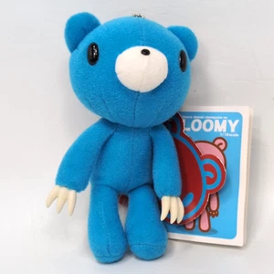 Gloomy Bear Plush Mascot Blue Keychain Japan 2005 Rare New w/ Tag - Foto 1 di 5