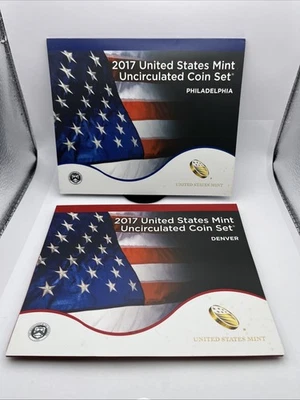 2017 Uncirculated Coin Set U.S Mint Government Packaging OGP COA - Image 1 of 4