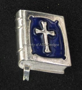 Broche firmado de la Biblia de la Iglesia Religiosa DaneCraft 4153 - Imagen 1 de 1