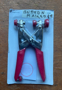 Imaginisce 2013 Punch tool Brad Maker Pink Handles Button Maker