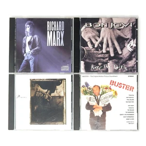 4 ROCK MUSIC CD LOT - RICHARD MARX, BON JOVI, THE PIXIES & BUSTER SOUNDTRACK - Picture 1 of 17