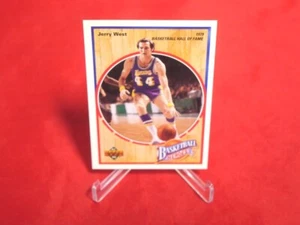 Jerry West Hall Of Fame Basketball Heroes Upper Deck 1992-93 Basketball Card  - Bild 1 von 1