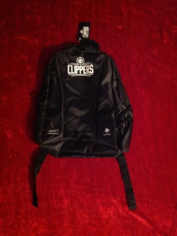 Los Angeles Clippers Small Black Nylon Backpack - New with Tags Cover
