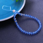  2 Pcs Beaded Mobile Phone Lanyard Charm Holder for Necklace
