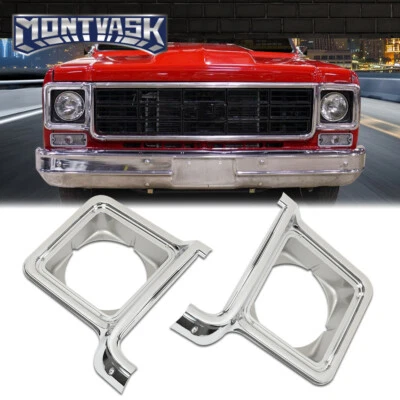 Juego de puertas de faros aptos para Chevrolet C10 Suburban 1973-1978 Foto 1 de 4