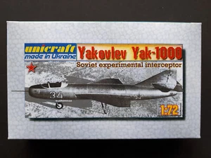 u02/ UNICRAFT MODELS - Jakovlev Jak-1000 - resin - 1:72 - RARE - Picture 1 of 2