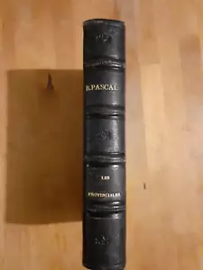 Blaise Pascal - Les provinciales - Charpentier (1867) - Bild 1 von 6