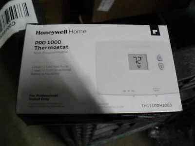 Honeywell Home Pro 1000 TH1110DH1003 Thermostat 1 heat 1 Cool - Image 1 of 2