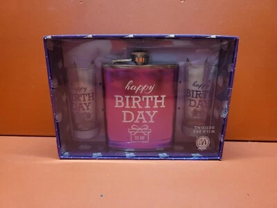 Juego de barra de frasco Wild Eye Designs púrpura feliz cumpleaños para mí Foto 1 de 2