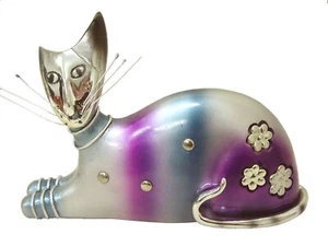 (31086) FIGURA RESINA GATO TUMBADO MEDIANO - Picture 1 of 1