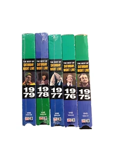 The Best Of SNL Vtg VHS Saturday Night Live 1975 1976 1977 1978 1979 3 AreSealed - Picture 1 of 4