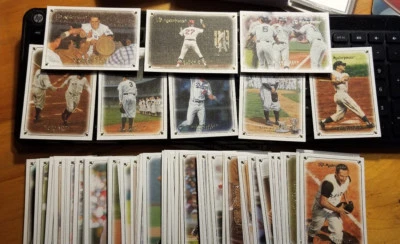 2007 UD Masterpieces Baseball Base, Glossy, Windsor Green pick fill your set - Image 1 of 2