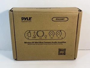 Pyle 90 Watt 8 Ohm Bluetooth Mini blau Heimstudio Klasse T Verstärker PFA330BT - Bild 1 von 4