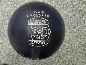 15 lbs USED Hammer 3D HIGH REV OFFSET bowling ball - Picture 1 of 2