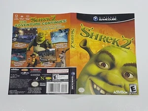 Shrek 2 Authentic Original Nintendo GameCube Cover Art Only - Bild 1 von 3